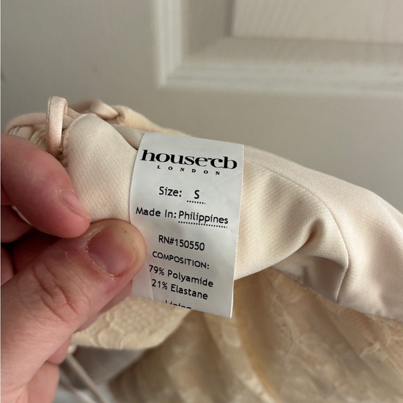 House of CB Una Vintage Cream Lace Corset Size Small - Picture 6 of 7